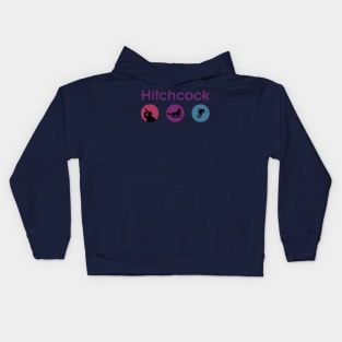 Hitchcock Icons Kids Hoodie